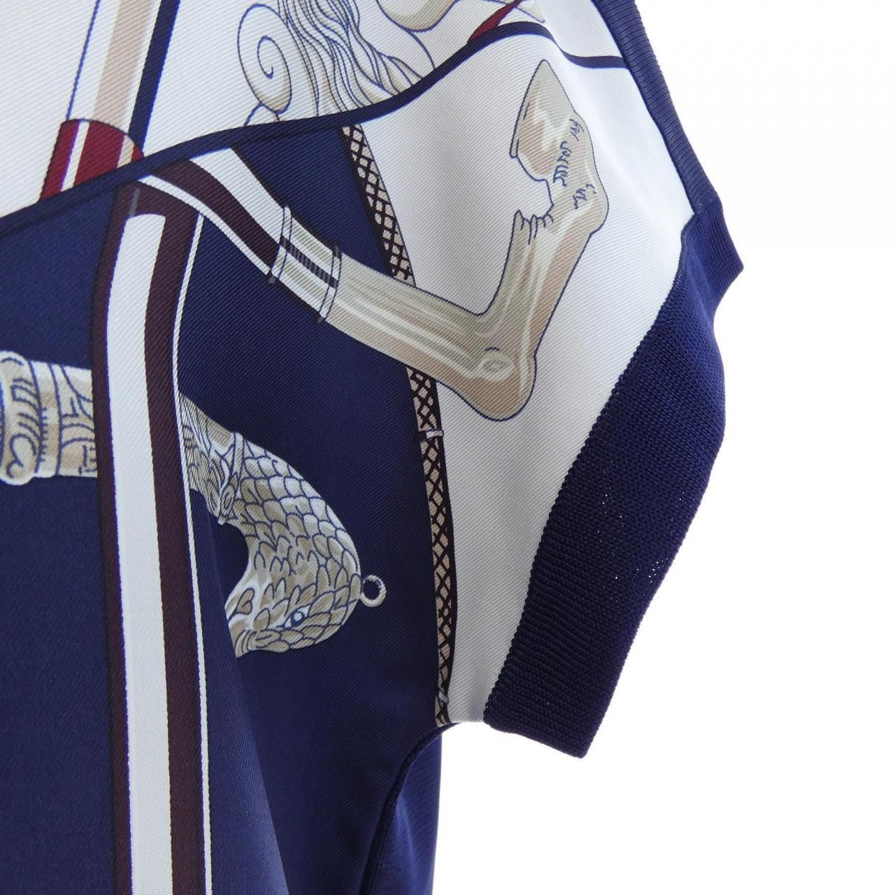 Hermes Cannes Et Twill Rene Dress — view 6