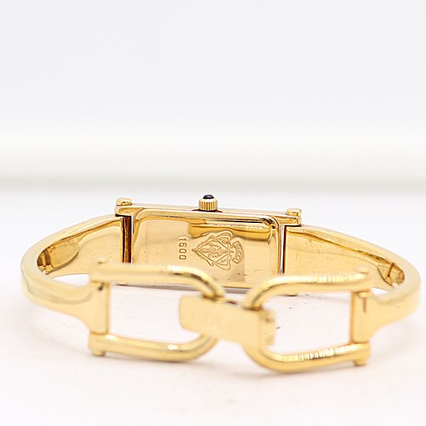 Gucci Quartz Bangle Watch Black Dial — view 4