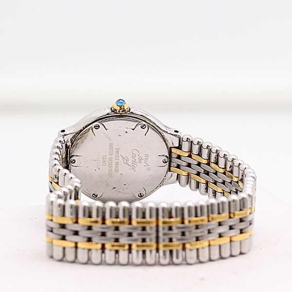 Cartier Ventean Must 21 Quartz Silver Dial Watch — view 4