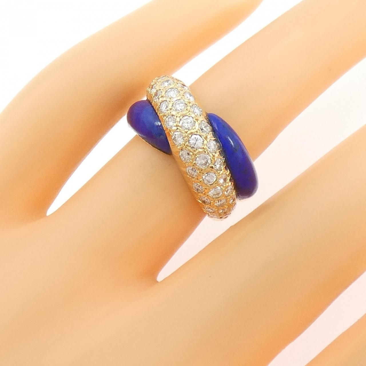 Van Cleef & Arpels Vintage Lapis Lazuli Ring — view 5