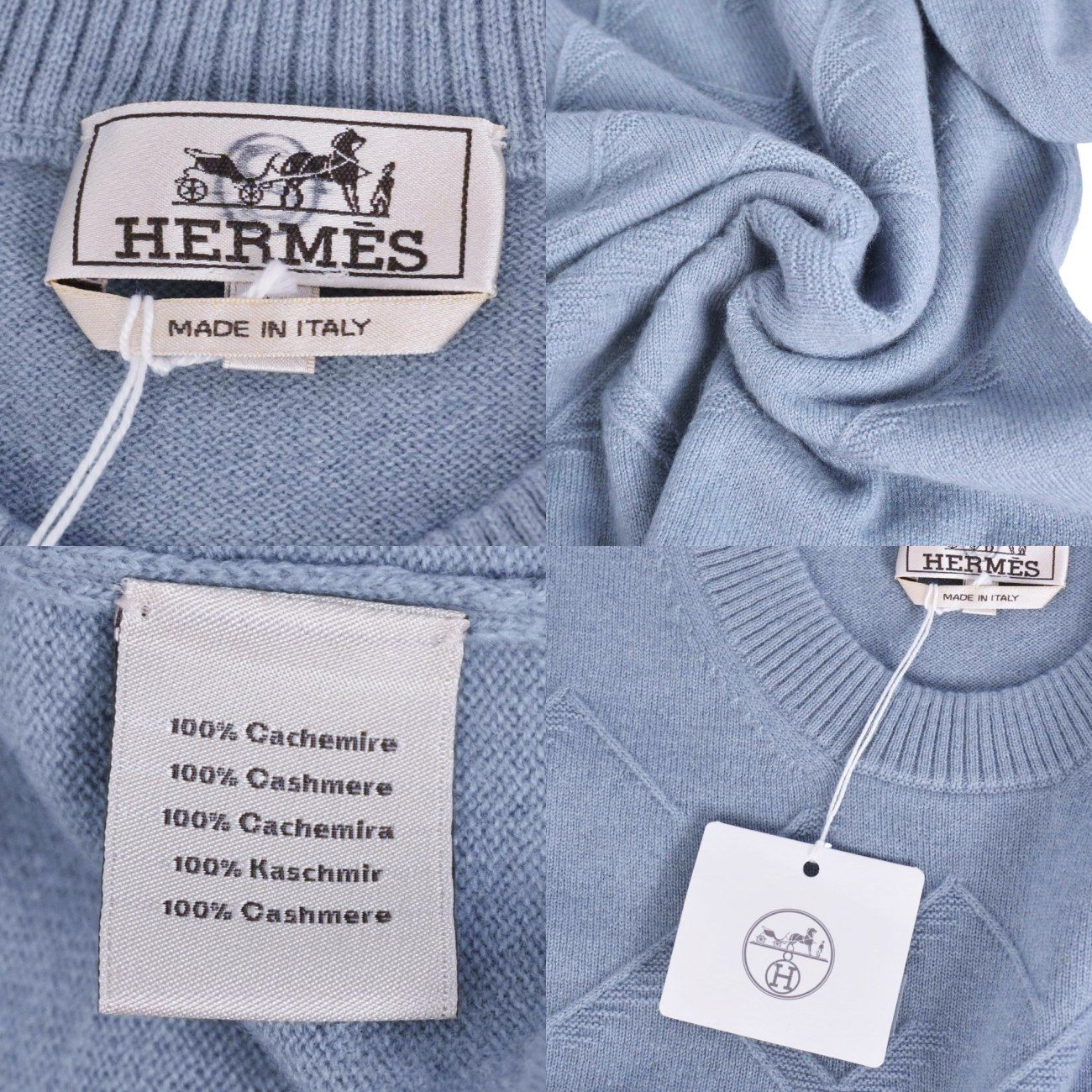 Hermes Knit Sweater Long Sleeve Cashmere — view 5