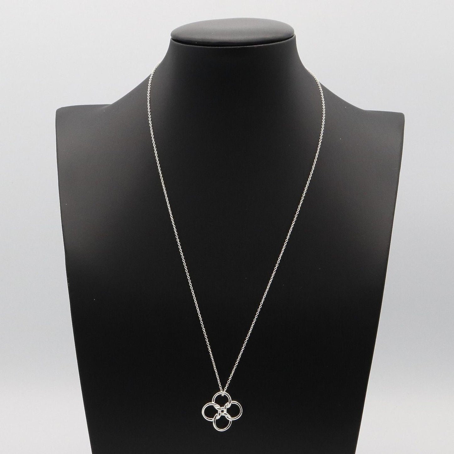 Tiffany & Co Necklace Quadro Folio 45 cm 925 Sterling Silver — view 6