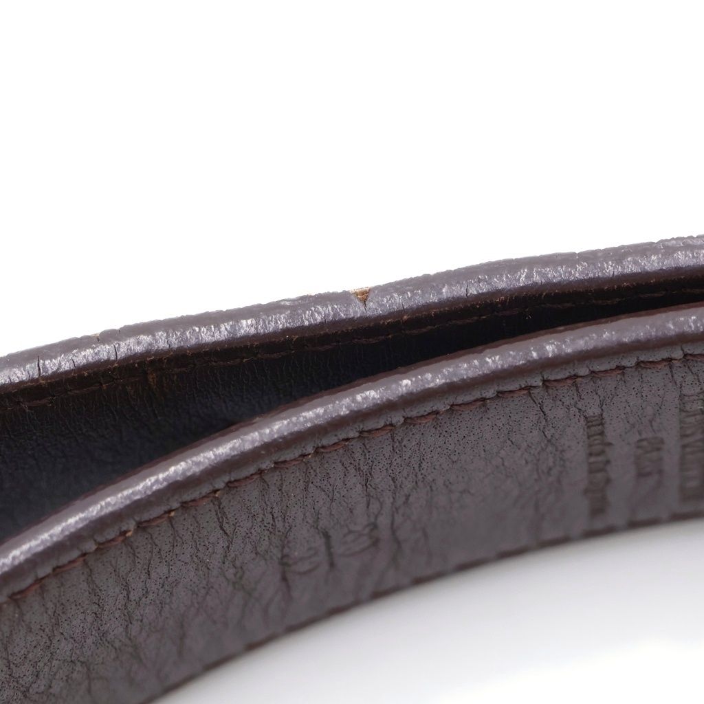 Louis Vuitton Monogram Ceinture LV Cutout Belt Brown — view 6
