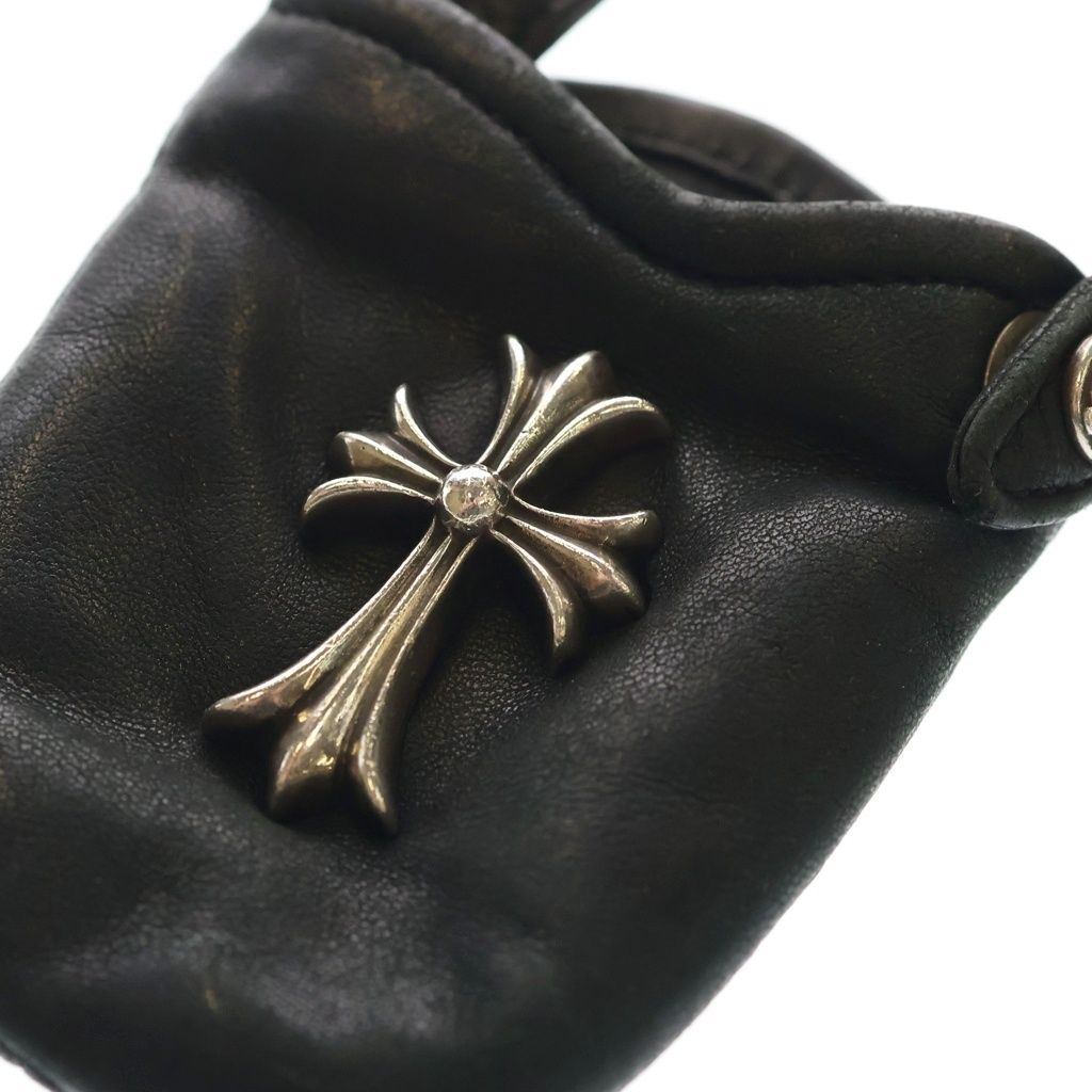 Chrome Hearts Phone Pouch CH Cross Small CH Leather — view 6
