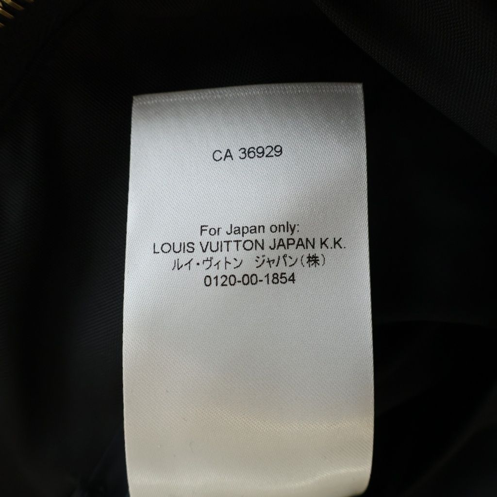 Louis Vuitton Turquoise Button Quilted Overshirt Jacket Black — view 8