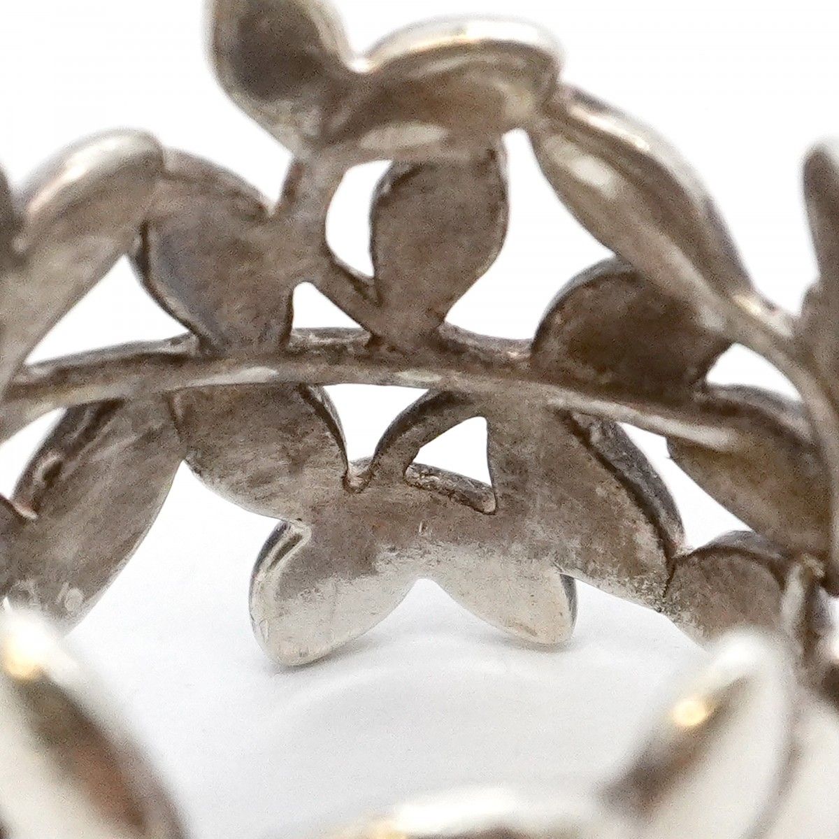 Tiffany & Co Ring Olive Leaf 925 Sterling Silver — view 7