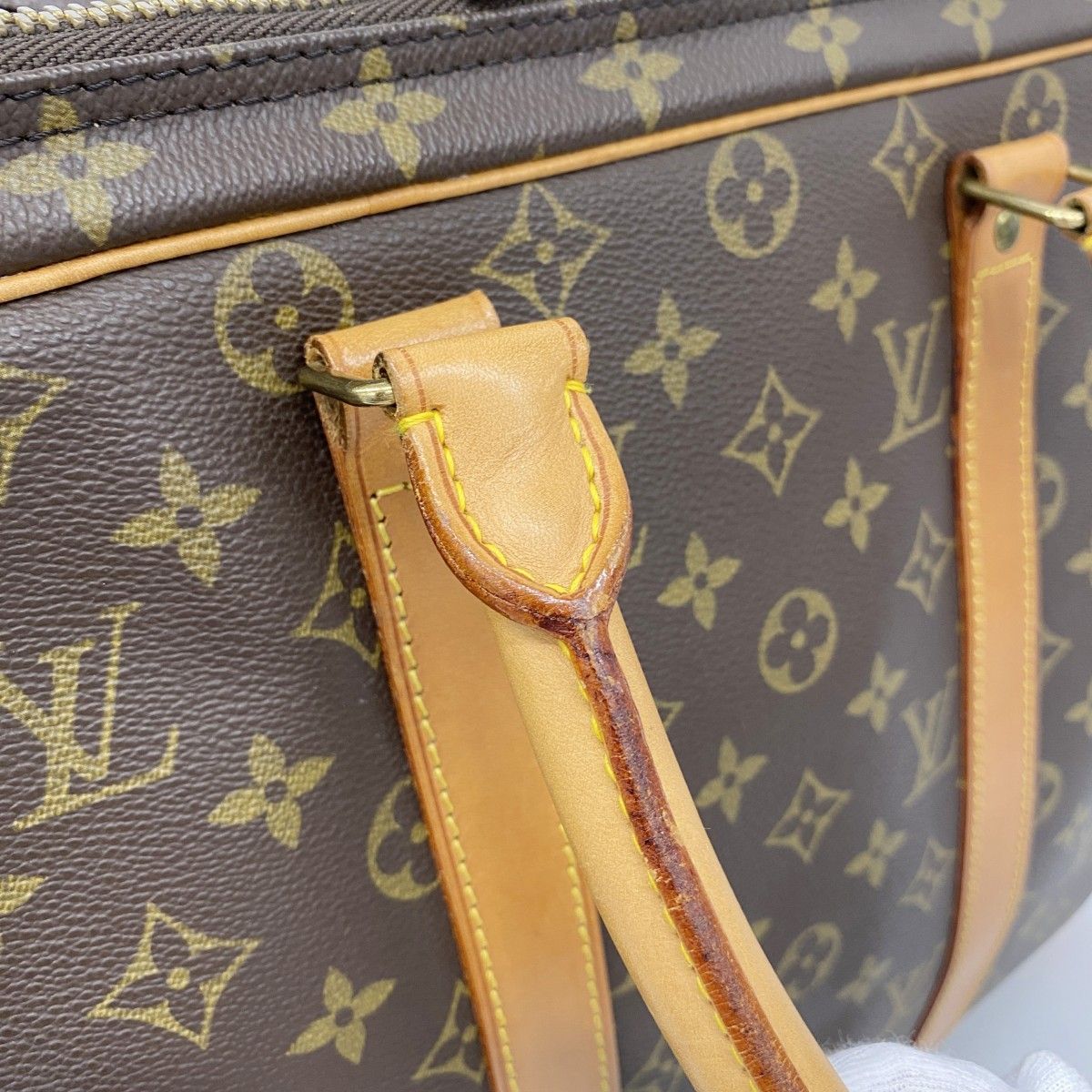 Louis Vuitton Boston Bag Monogram Sirius 45 Brown — view 9