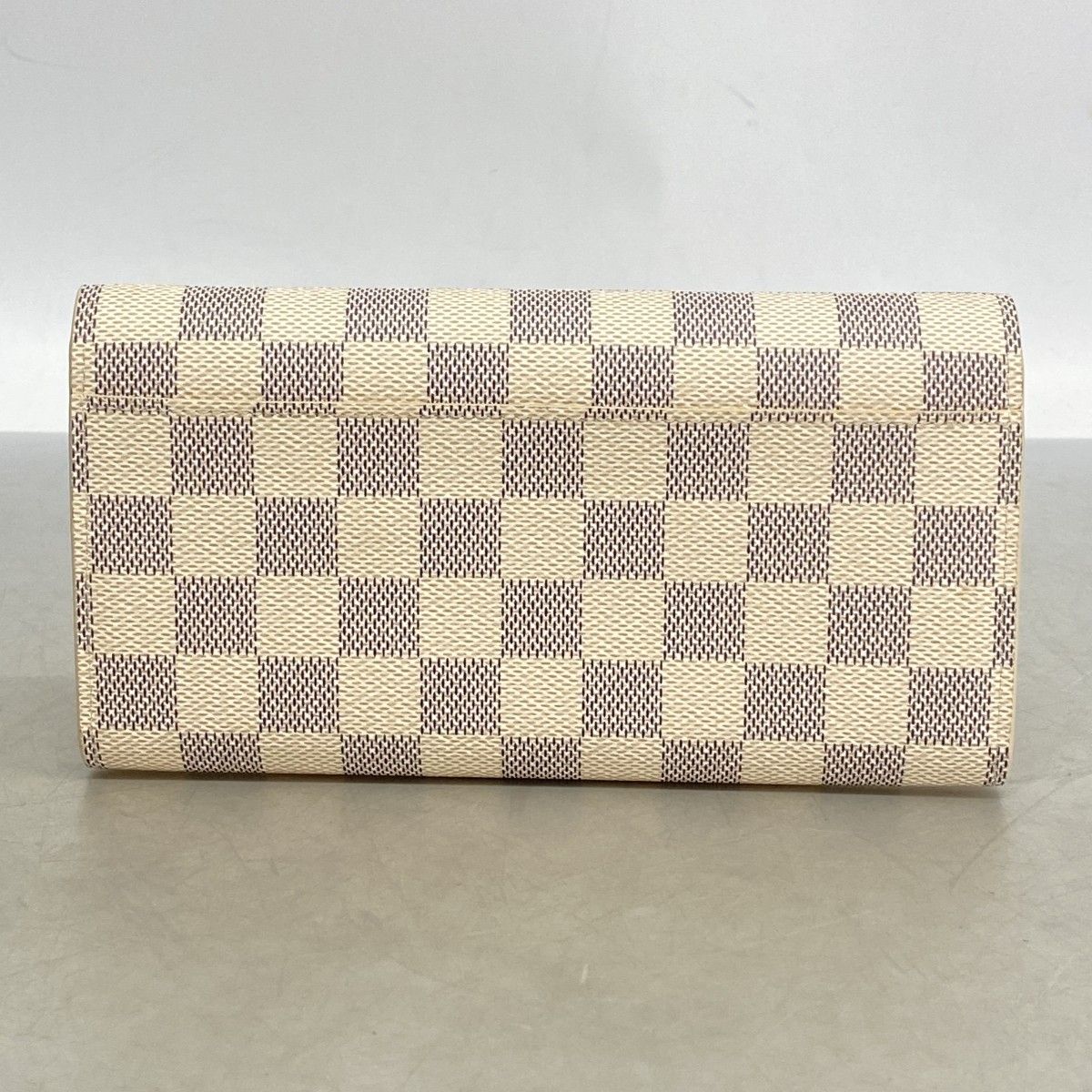 Louis Vuitton Wallet Damier Azur Portefeuille Sarah White — view 6
