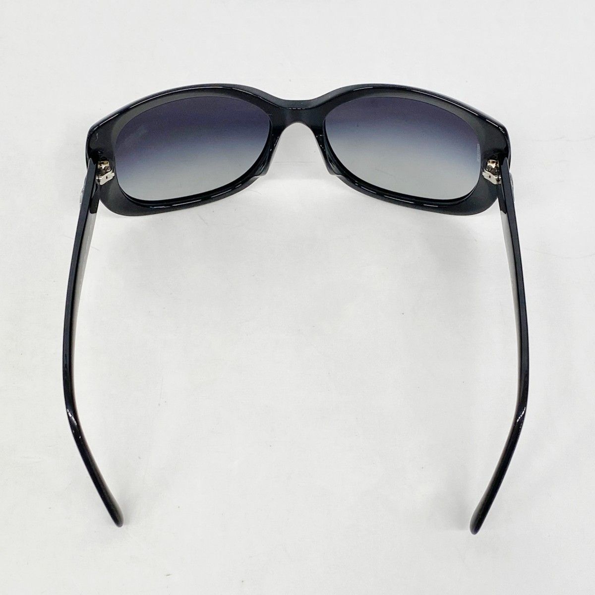 Chanel Sunglasses Acetate Black Silver Eyewear — view 7