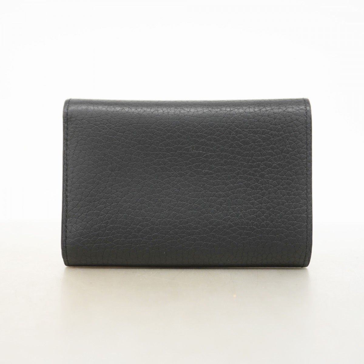 Louis Vuitton Trifold Wallet Taurillon Portefeuille Capucines Compact Noir — view 7