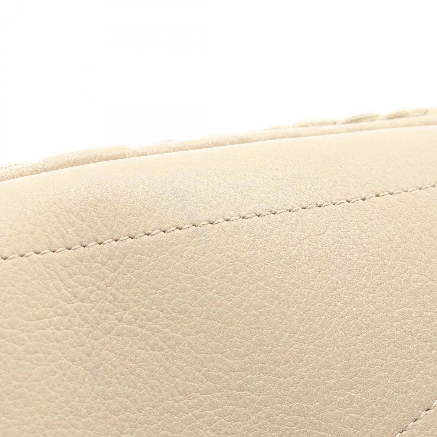 Loewe Handbag Braided Gray Ju Leather — view 9