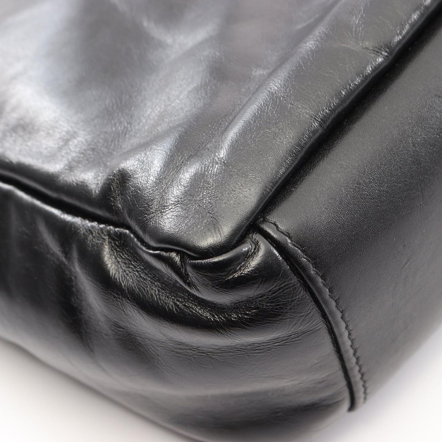 Balenciaga Shoulder Bag Monaco Black Leather — view 6