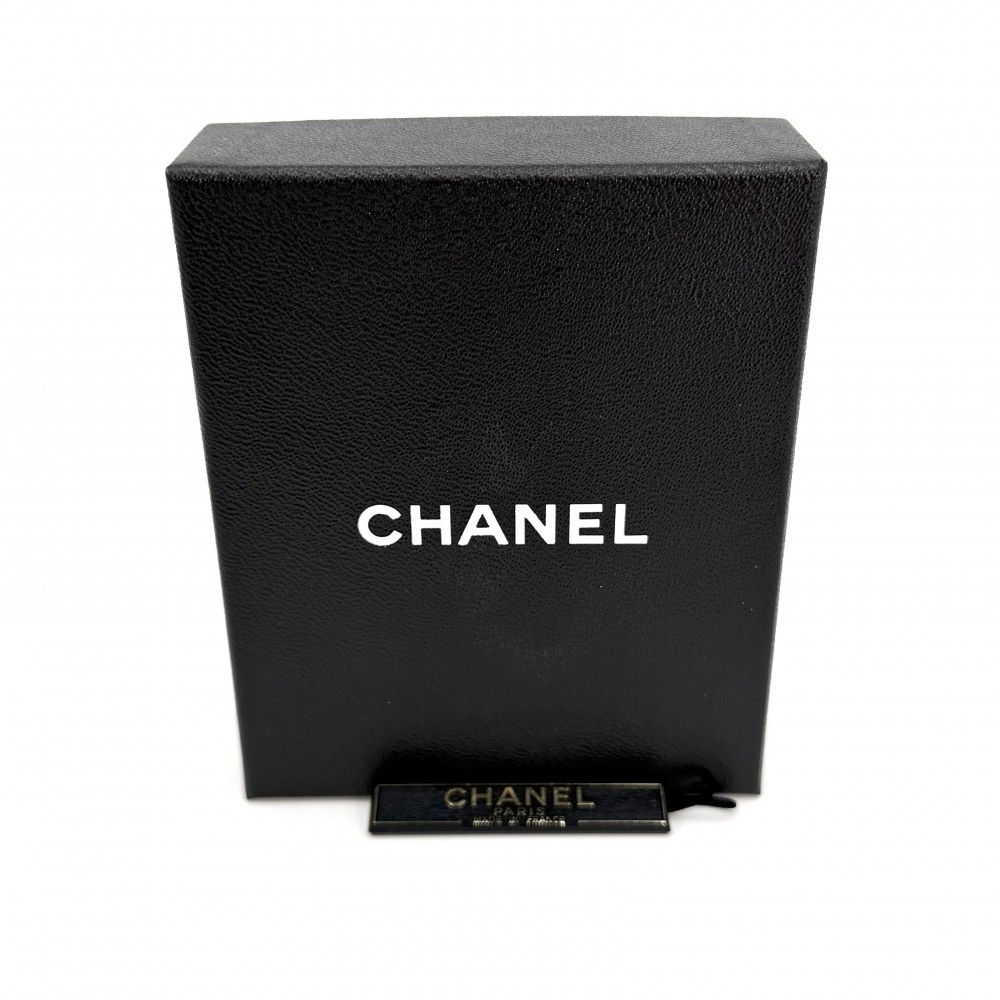 Chanel Necklace CC Logo Silver — view 7