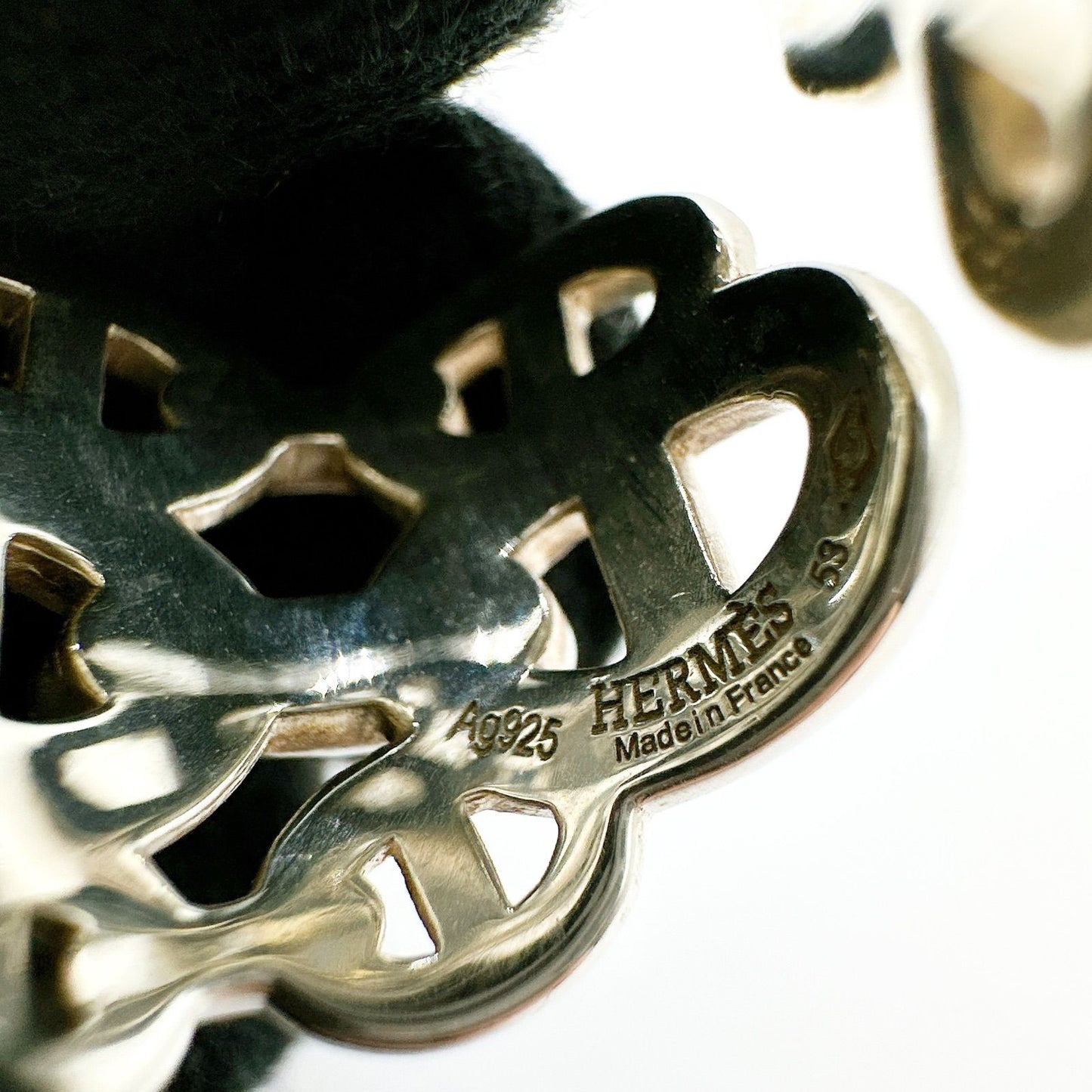Hermes Enchainee Silver Ring — view 9