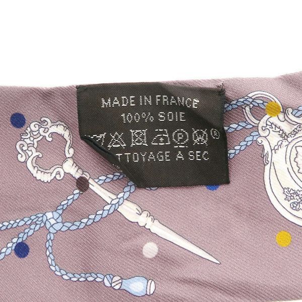 Hermes Twilly Scarf Purple — view 9