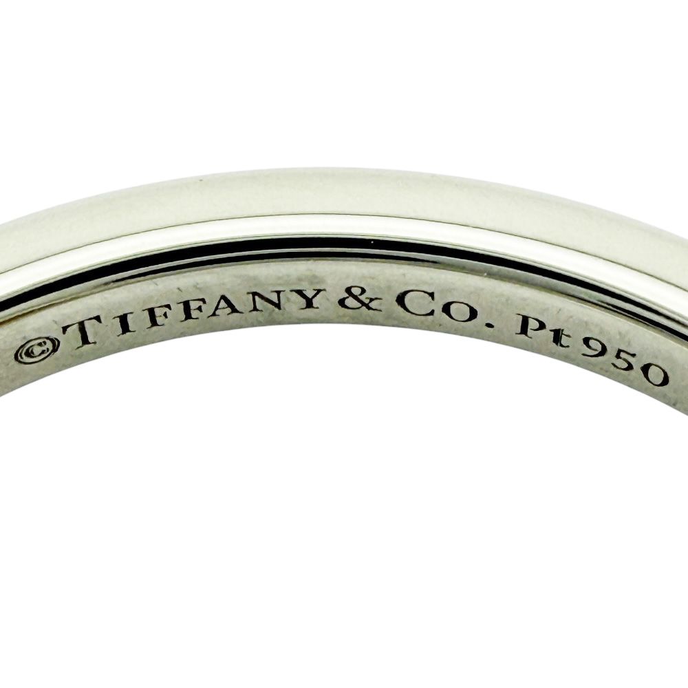 Tiffany & Co Forever Wedding Ring Platinum Diamond — view 7