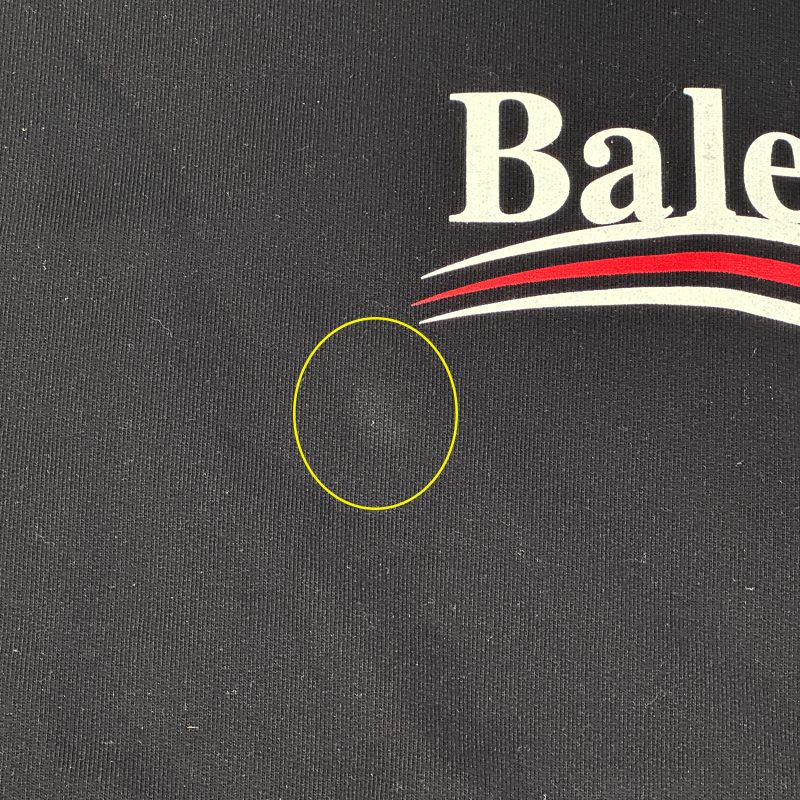 Balenciaga Hoodie Cotton Black L Oversize — view 9
