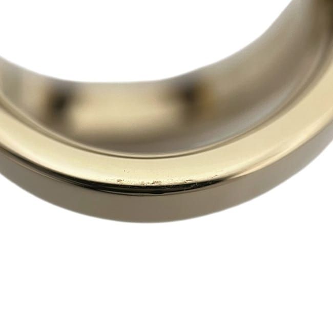 Hermes Scarf Ring Cosmos Gold Metal — view 9