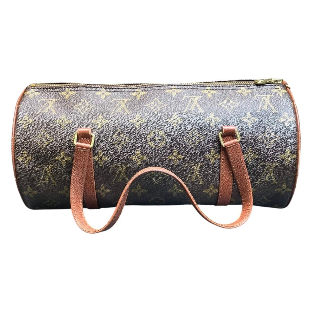 Louis Vuitton Vintage Papillon 30 Monogram Handbag Canvas — view 9