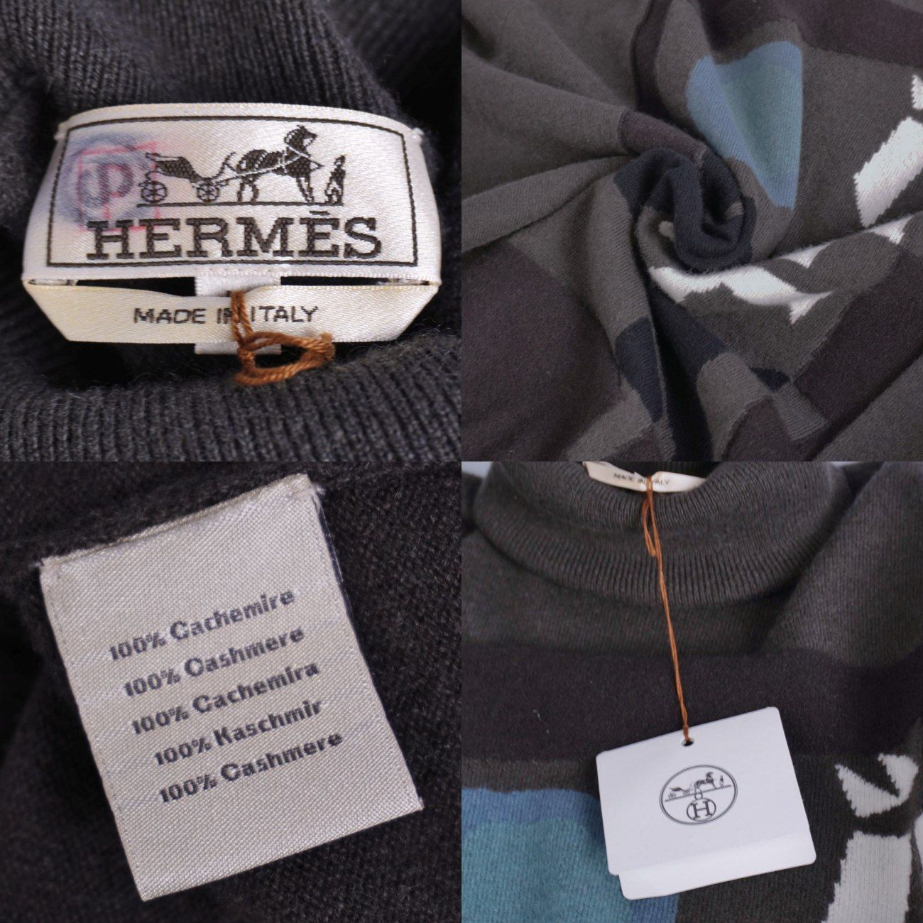 Hermes Knit Velky Lov Sweater Tartourne — view 5
