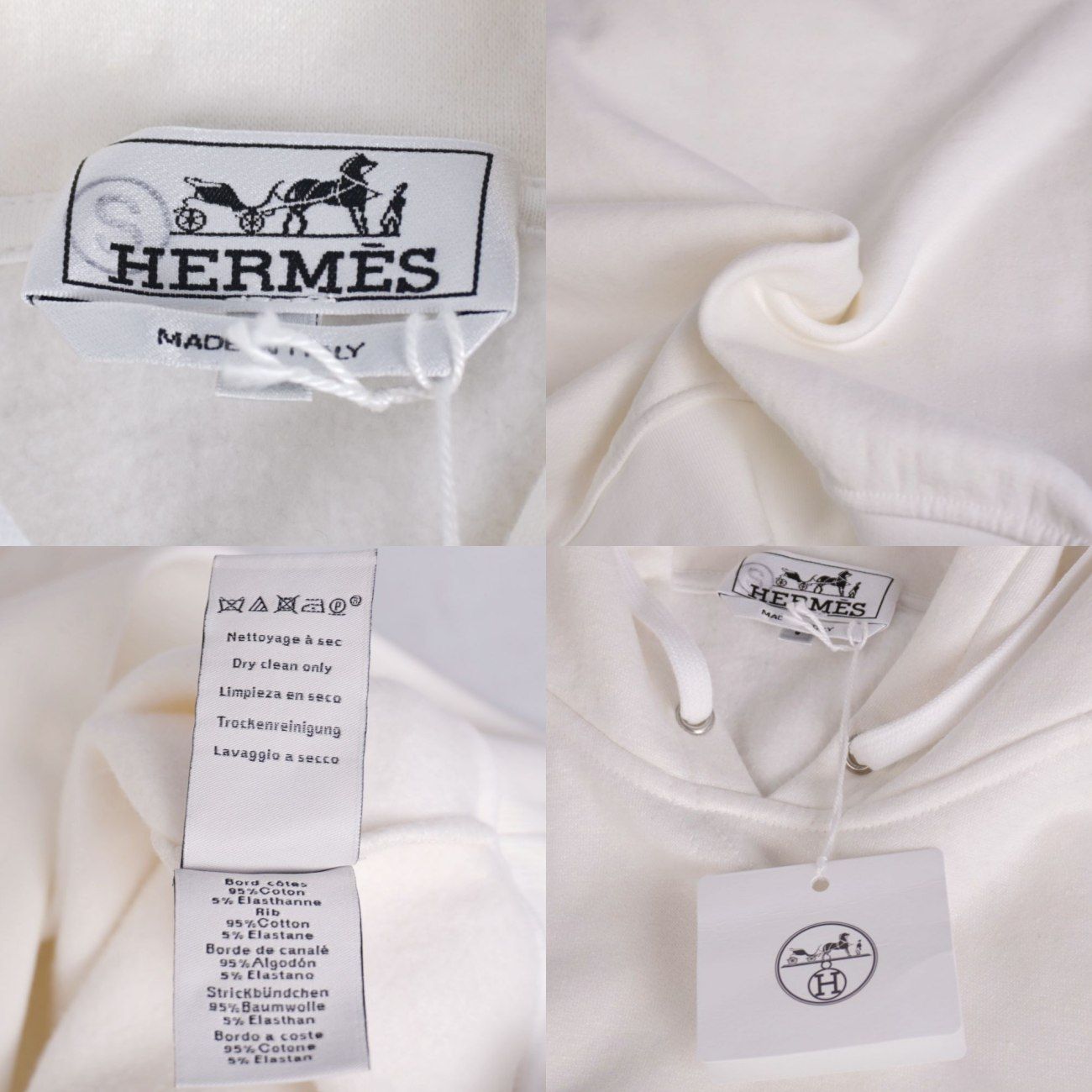 Hermes Hoodie Sweatshirt Pullover — view 5