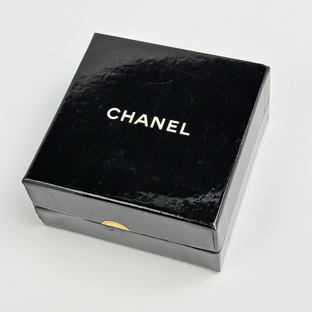 Chanel Color Stone Brooch Gripoix Gold Plated — view 6
