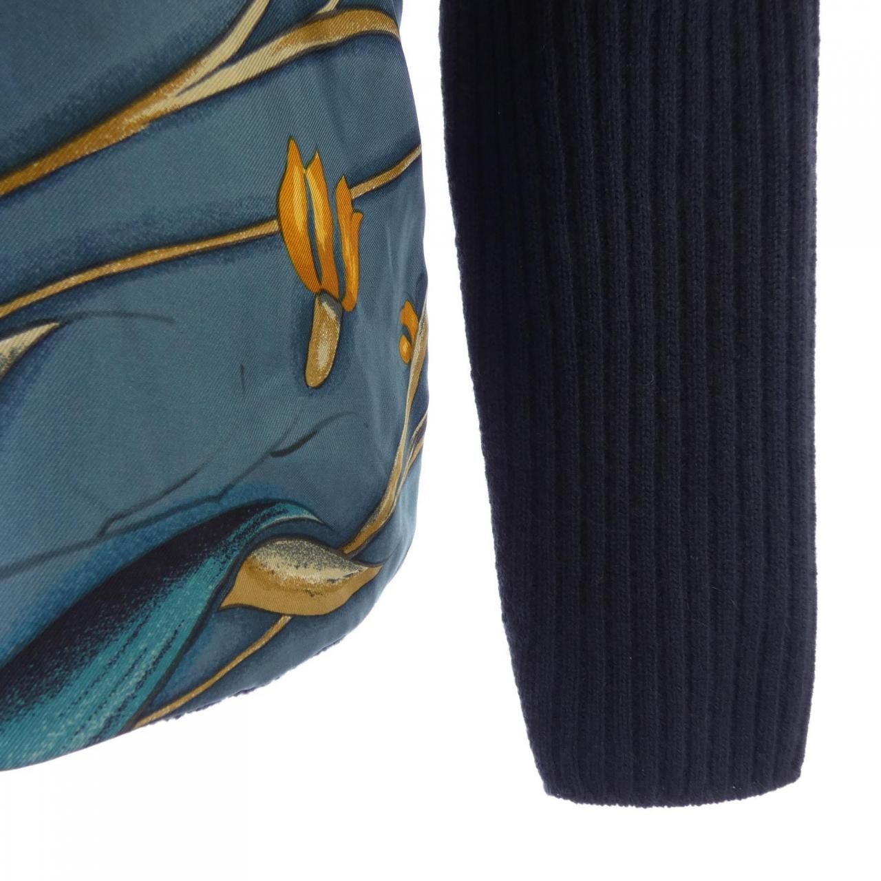 Hermes Knit Sweater Green — view 6