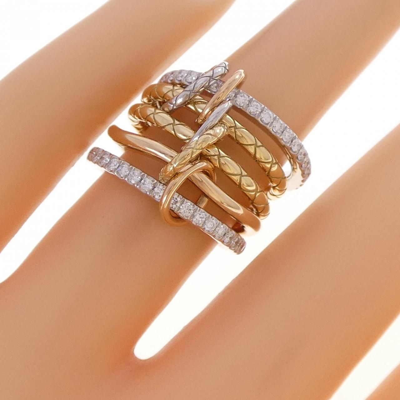 Bottega Veneta Diamond Ring — view 4