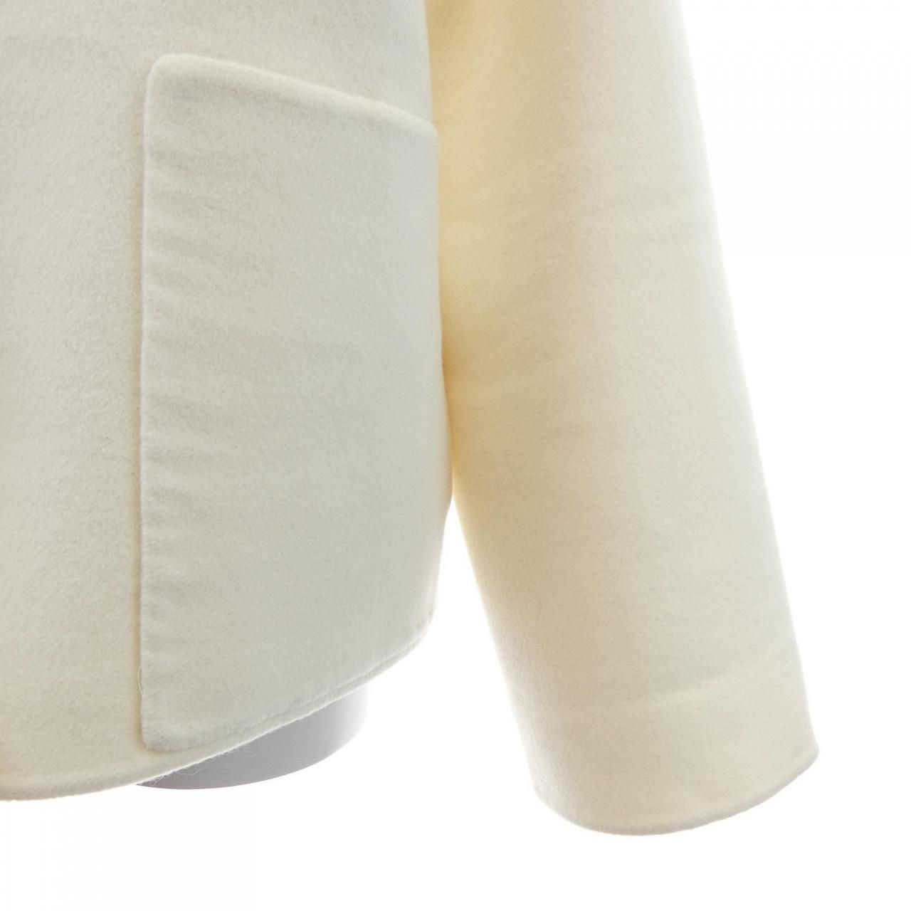 Hermes Double Face Clou de Selle Lambskin Button Coat — view 6
