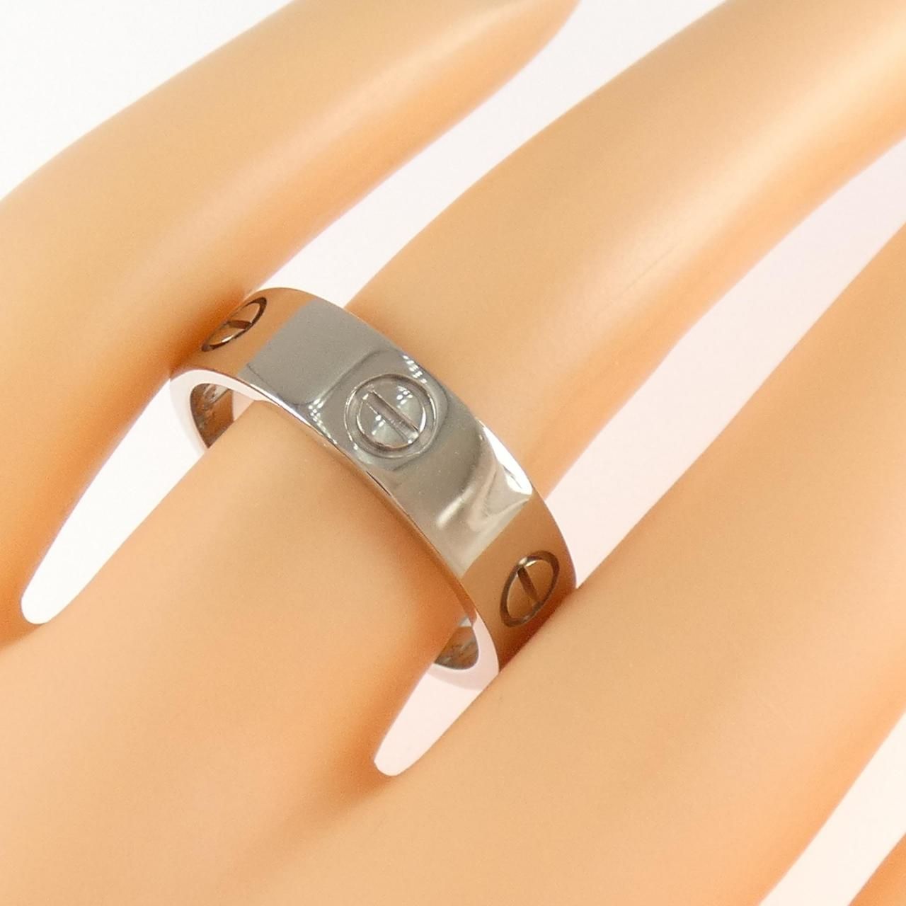 Cartier Love Ring White Gold — view 4