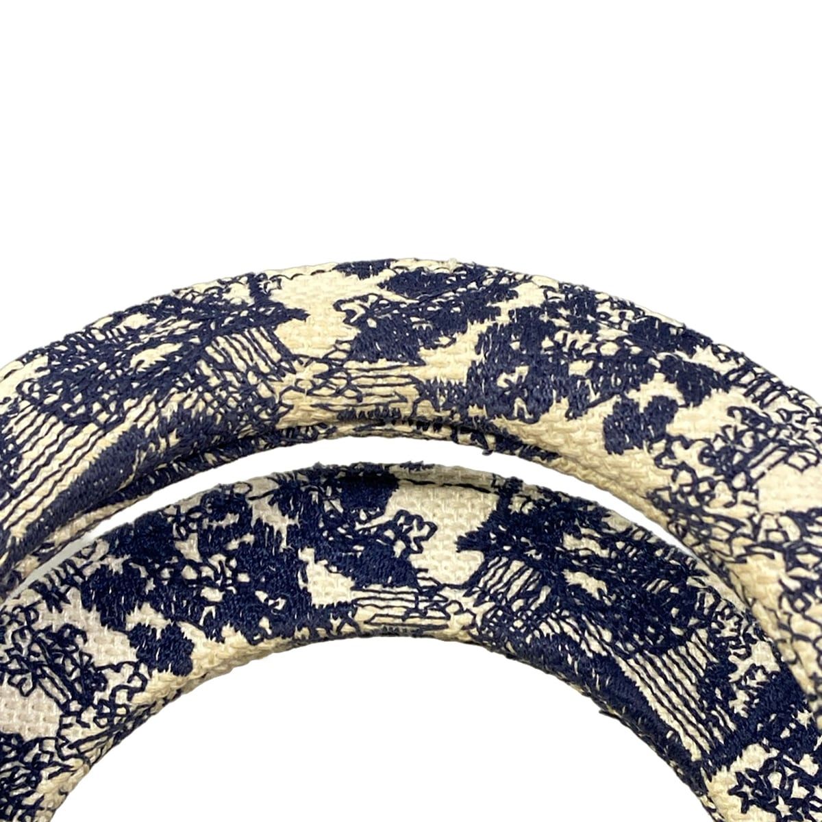 Dior Handbag Light Bag White Navy — view 9