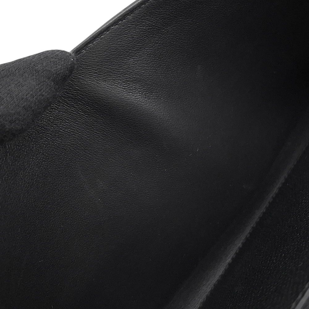 Hermes Wallet Constance Tougo Long Black Gold Epsom — view 9