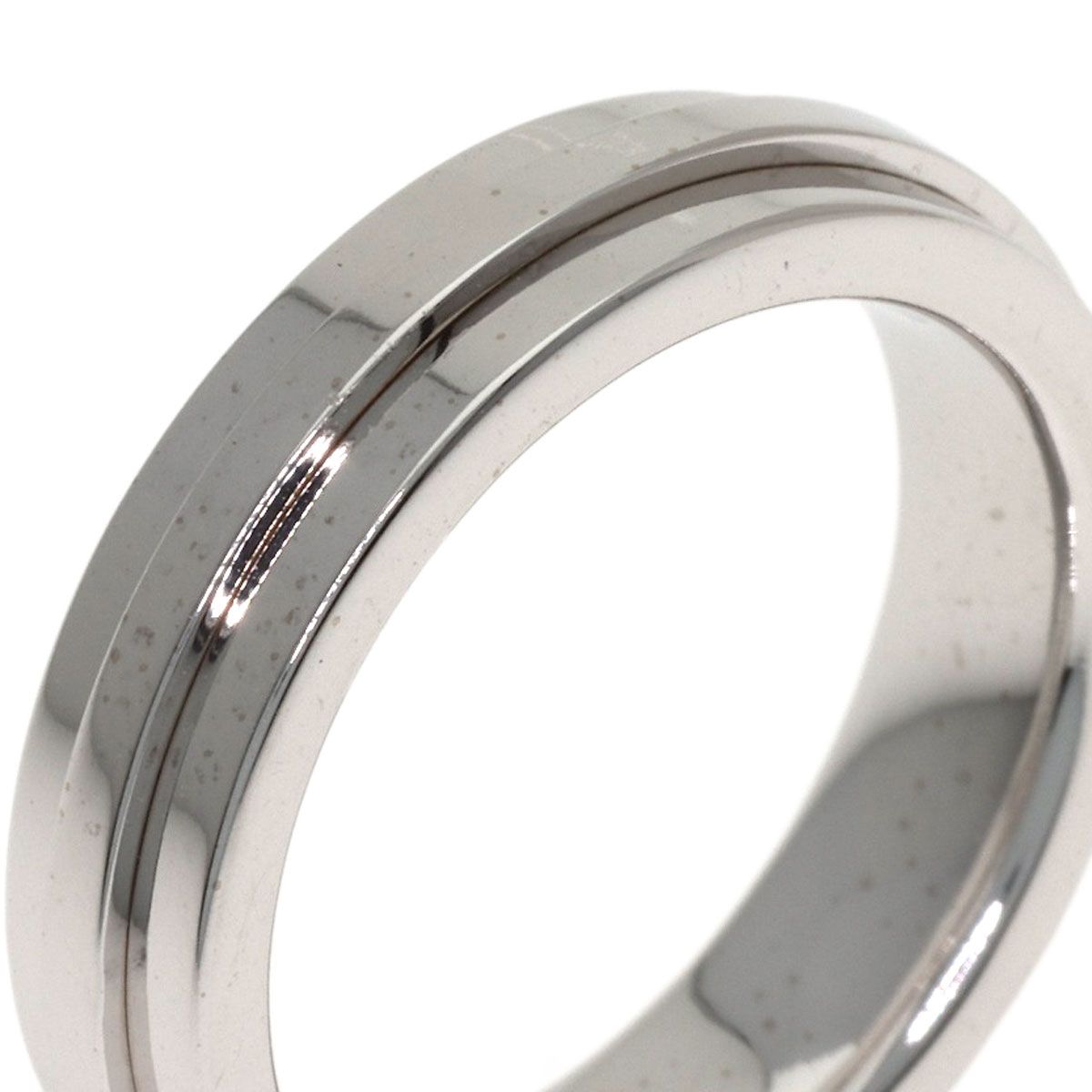 Tiffany & Co T Narrow Ring 18k White Gold — view 8