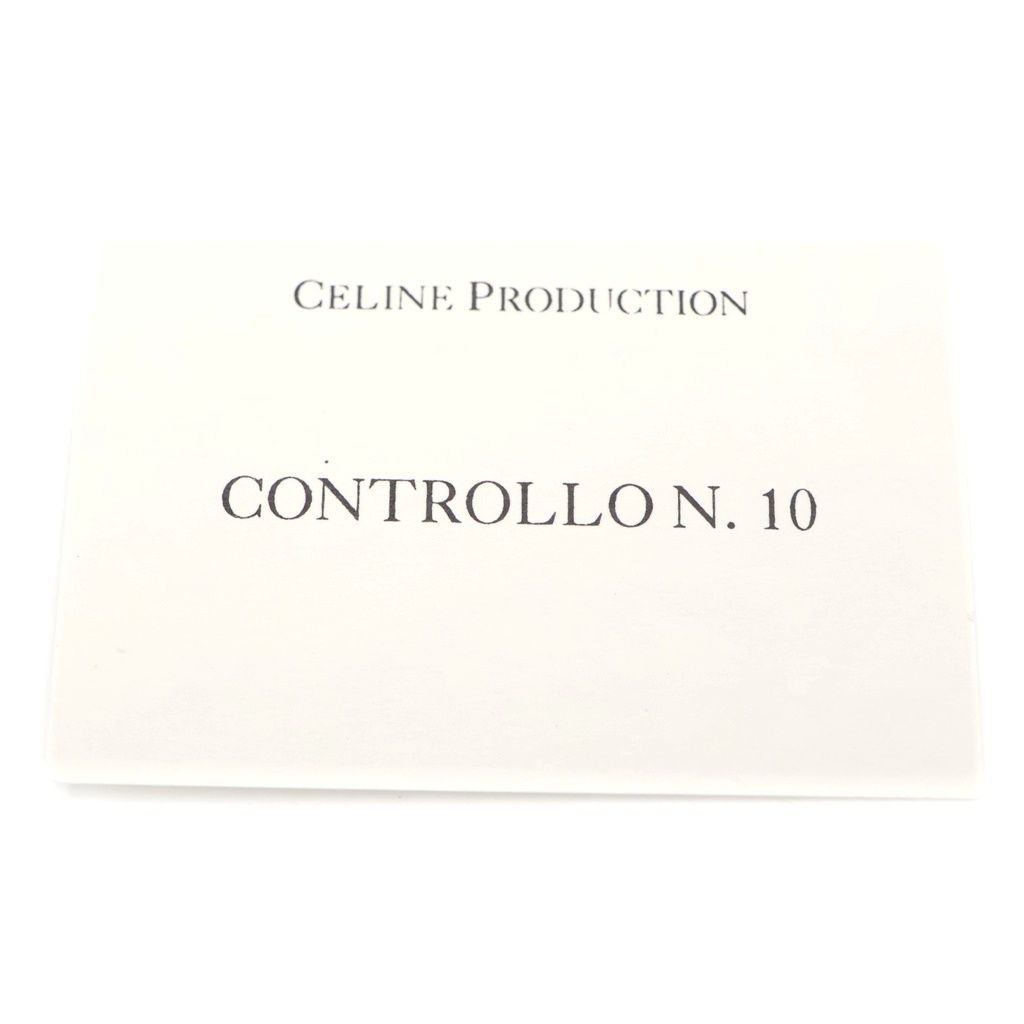 Celine Macadam Handbag Mini Tote Brown Leather Gold — view 7
