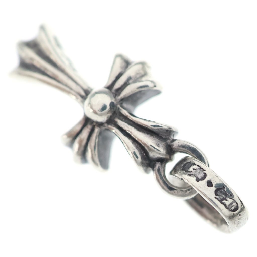 Chrome Hearts Crs Baby Fat Cross Pendant Silver — view 6