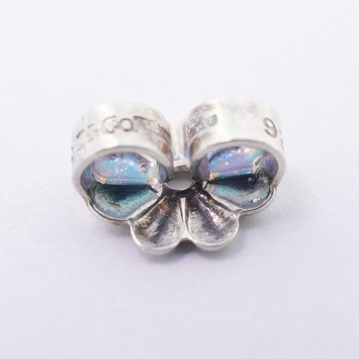 Tiffany & Co Earrings Heart Link Drop Silver — view 9