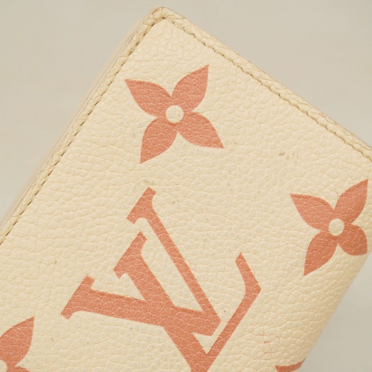 Louis Vuitton Wallet Monogram Empreinte Bicolor Portefeuille Clair Cream Rose — view 9