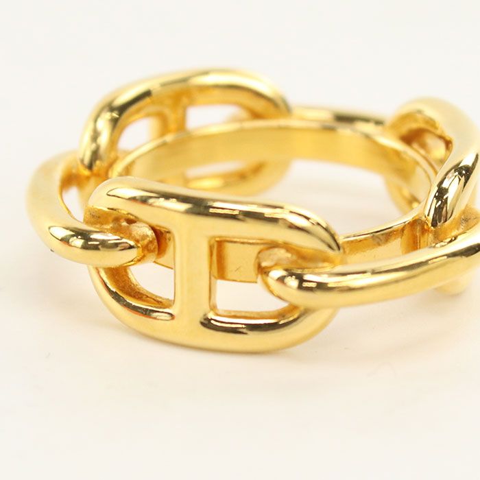 Hermes Scarf Ring 90 Legato Metal — view 5