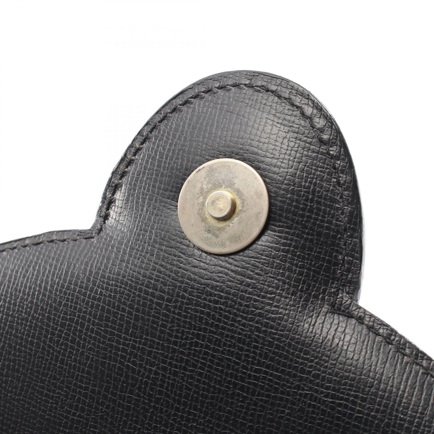 Dior Shoulder Bag CD Logo Vintage Black Leather — view 9