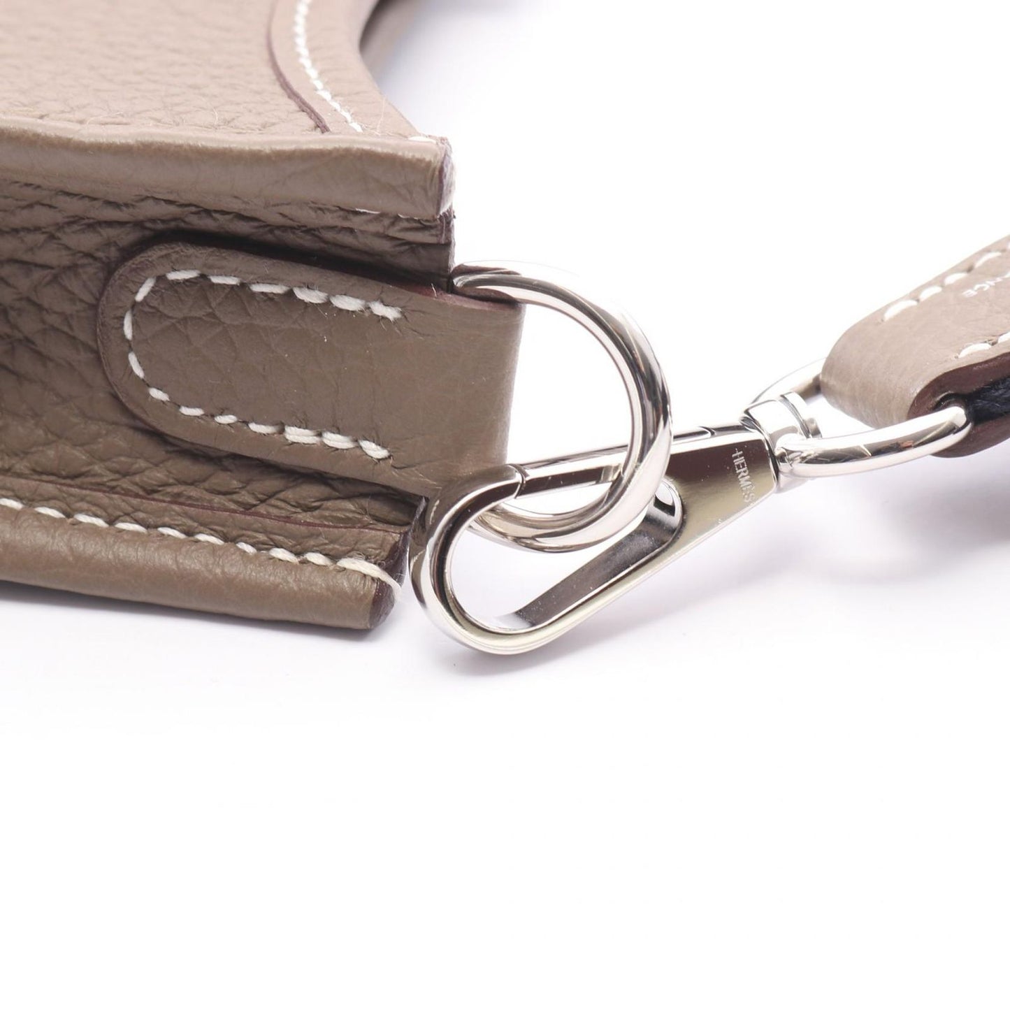 Hermes Shoulder Bag Evelyne TPM Amazon Etoupe Leather TPM — view 7