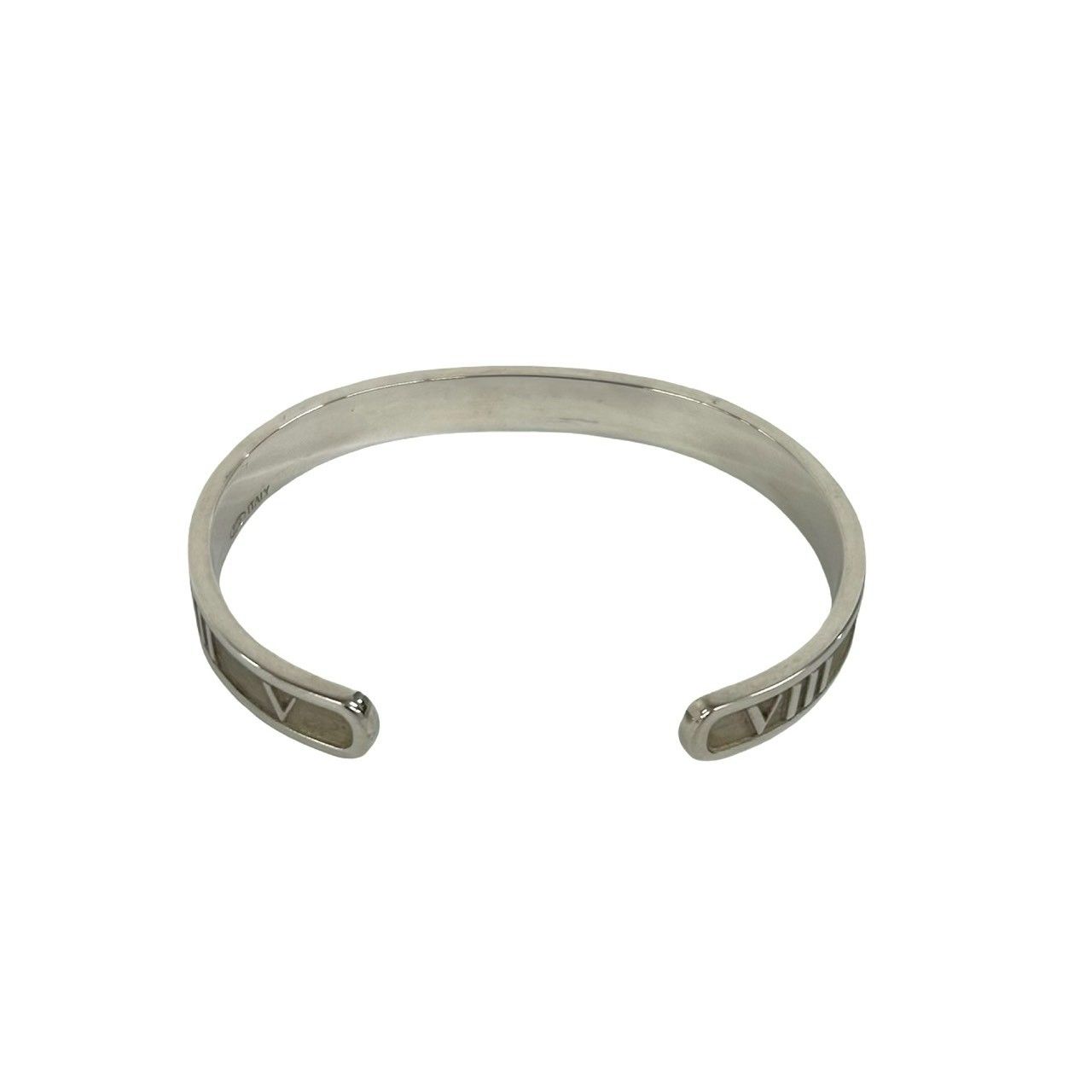 Tiffany & Co Vintage Atlas Bangle 925 Sterling Silver Bracelet — view 6