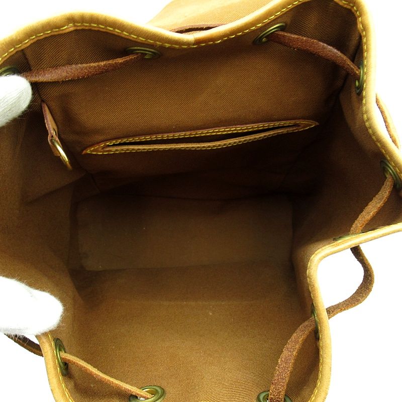 Louis Vuitton Montsouris Monogram Backpack Brown — view 7