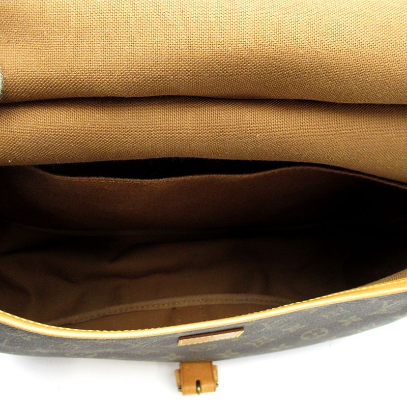 Louis Vuitton Saumur 35 Monogram Shoulder Bag Brown — view 7