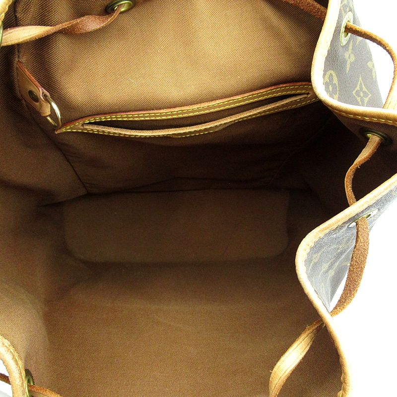 Louis Vuitton Montsouris GM Monogram Backpack Brown — view 7
