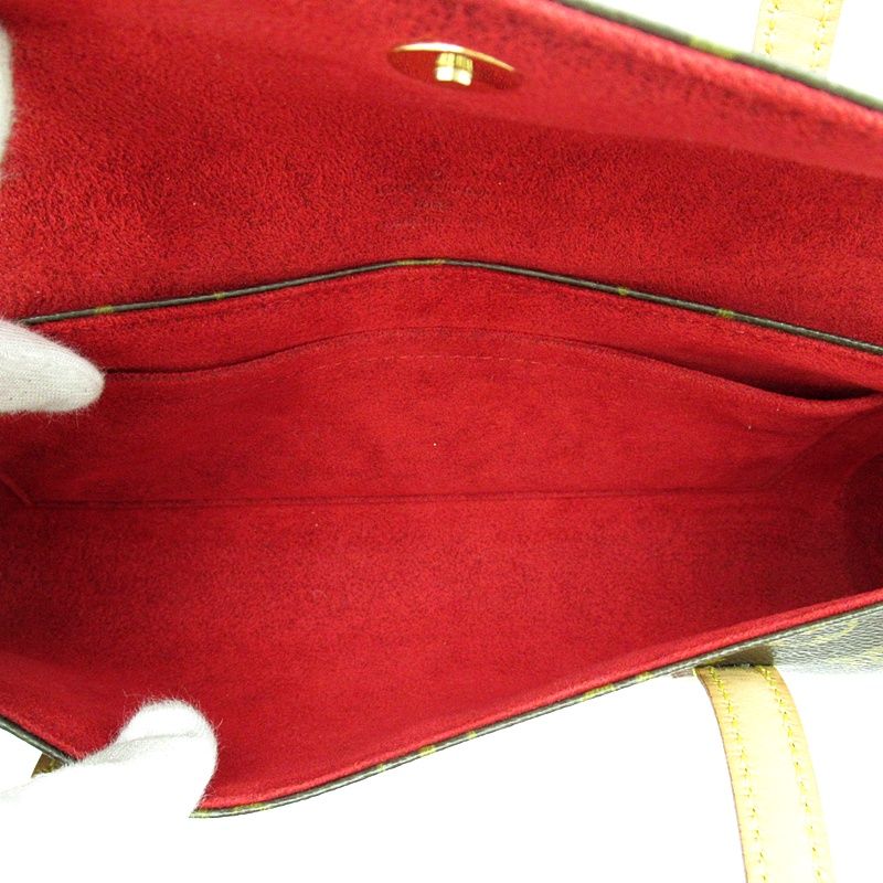 Louis Vuitton Sonatine Monogram Handbag Brown — view 7
