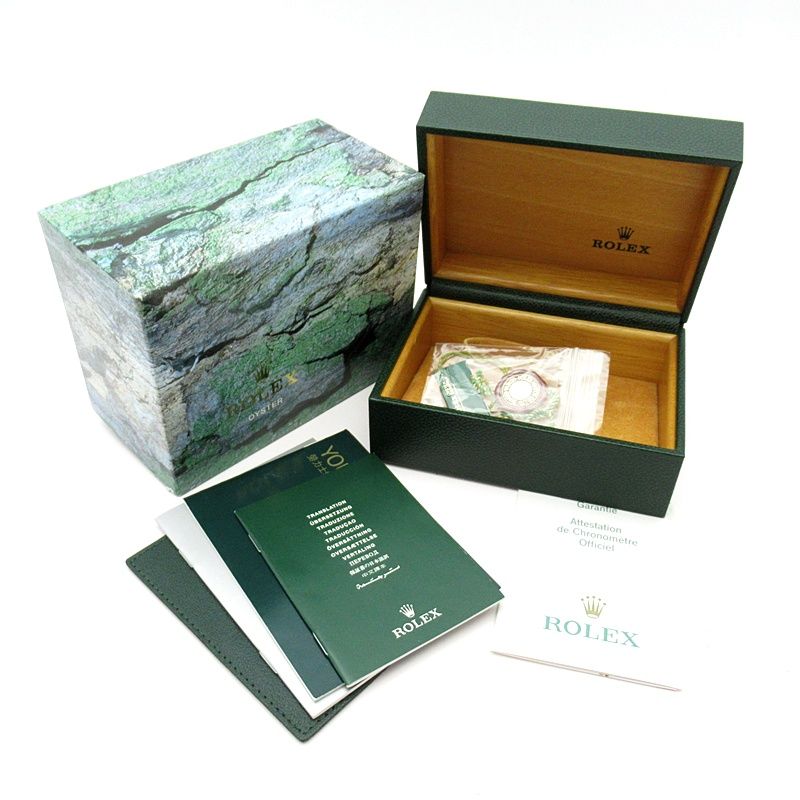 Rolex Sea Dweller Box SS Watch Black Polished — view 6