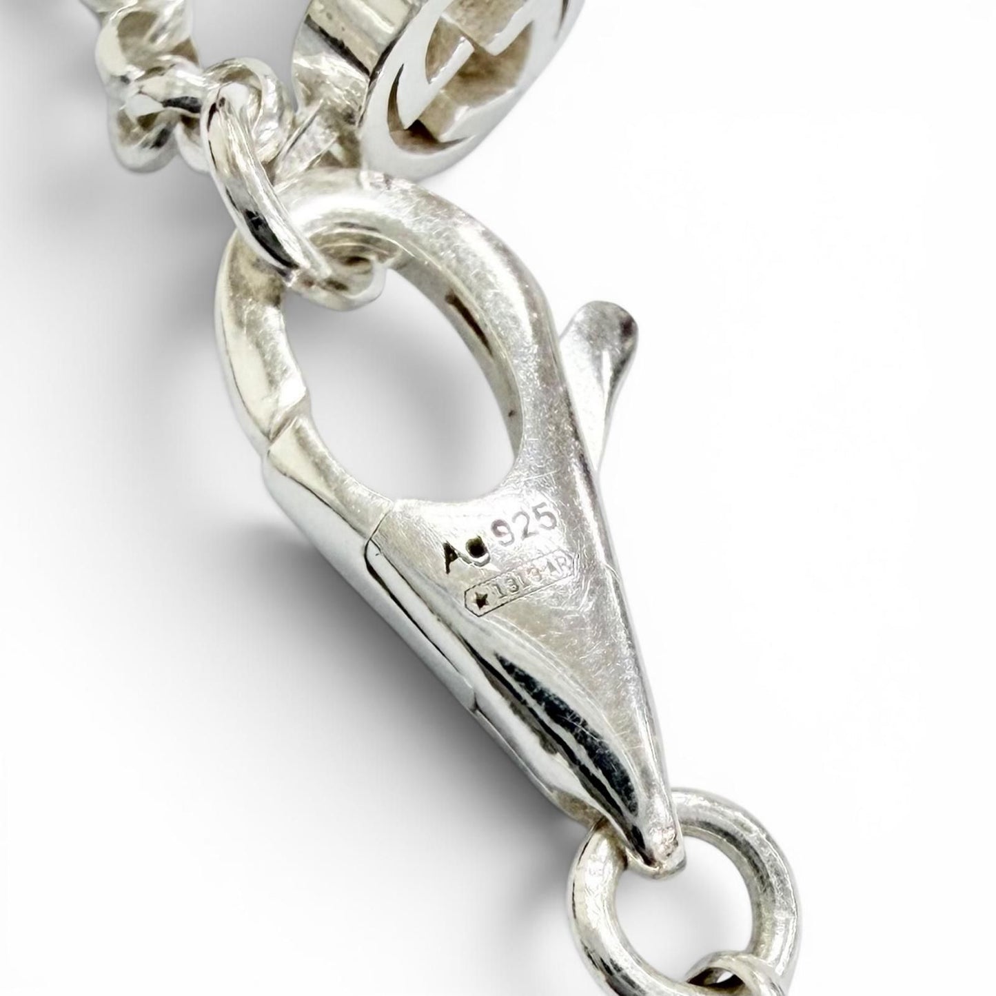 Gucci Double Necklace 925 Silver Box Large Recommended — view 9