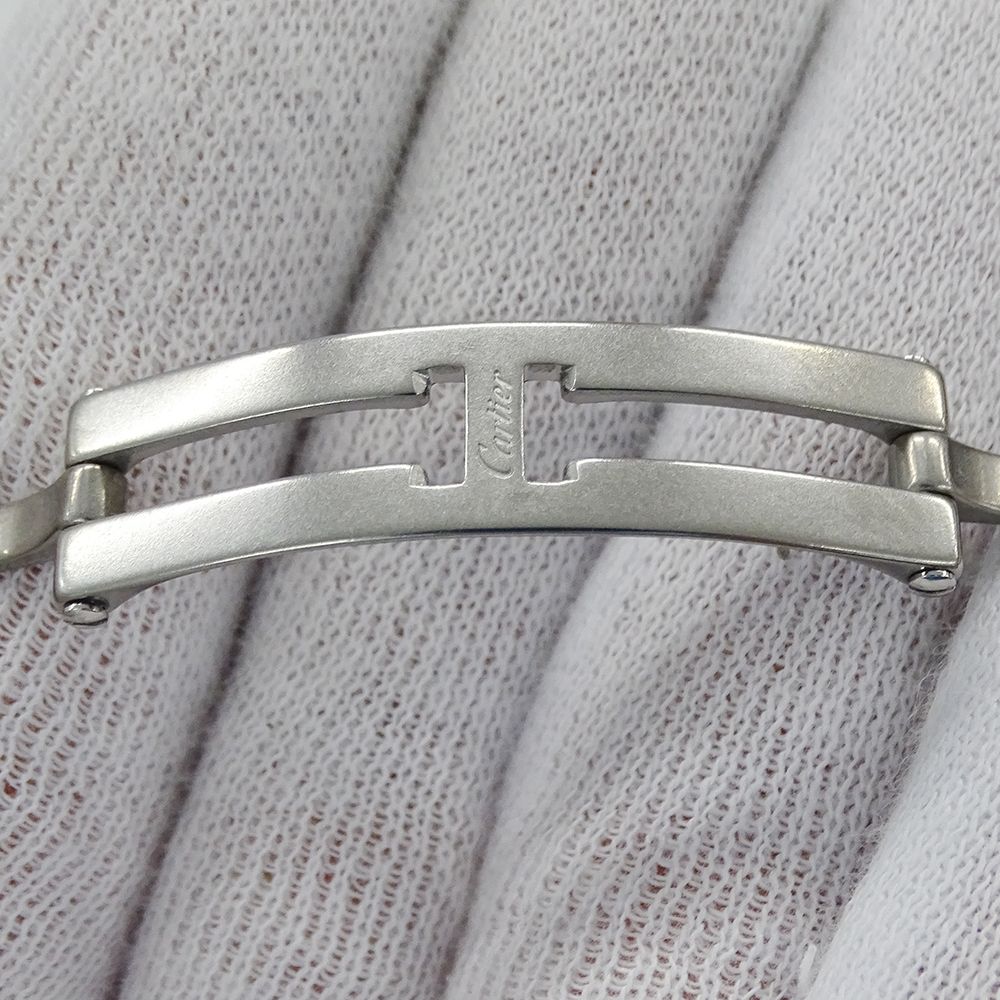 Cartier Watch Santos Galbe SM Quartz Stainless Steel Gold YG Combination — view 9