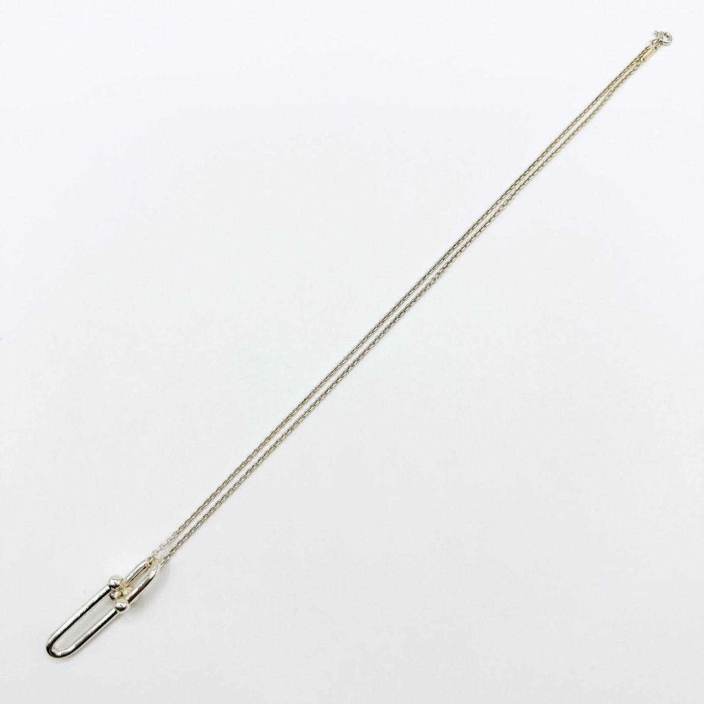 Tiffany & Co Link Silver Necklace 46 cm — view 8