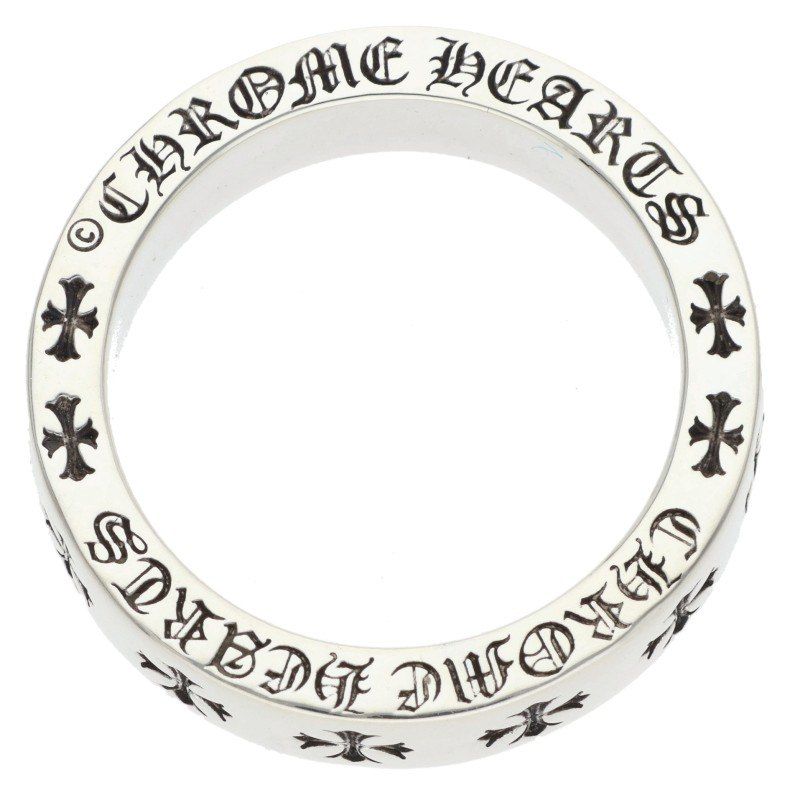 Chrome Hearts Spacer Forever Silver Ring — view 5